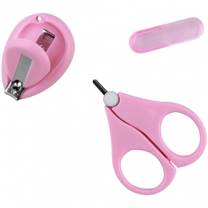 Kit Tesoura e Cortador de Unha para Bebê