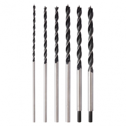 Kit 6 Brocas de Madeira