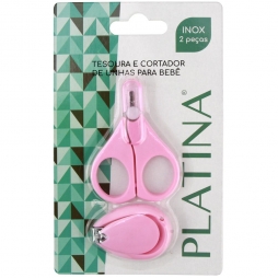 Kit Tesoura e Cortador de Unha para Bebê