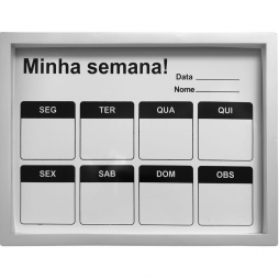 Quadro de planejamento magnético