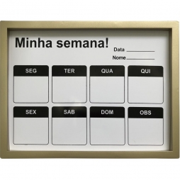 Quadro de planejamento magnético