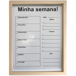 Quadro de planejamento magnético A