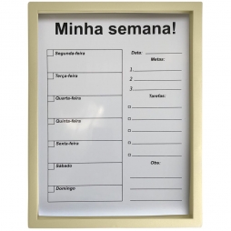 Quadro de planejamento magnético A