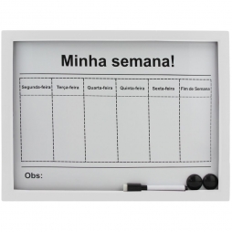 Quadro de planejamento magnético B
