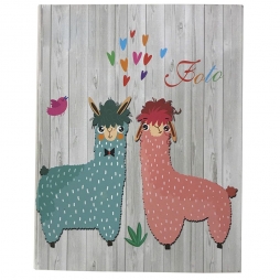 Álbum lhama 15x20cm