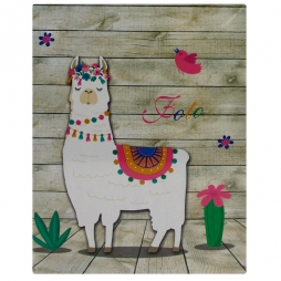 Álbum lhama 15x20cm