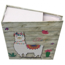 Álbum lhama 15x20cm