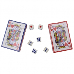 Kit de Baralho e Dados