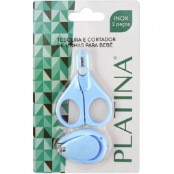 Kit Tesoura e Cortador de Unha para Bebê