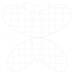 Grid borboleta