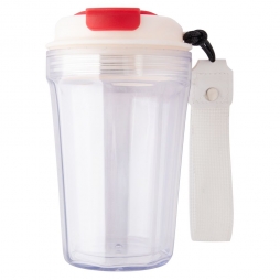 Copo com Tampa e Alça 350 ml