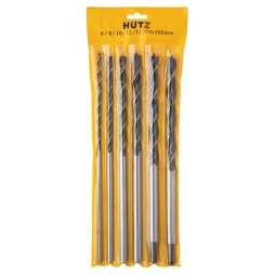 Kit 6 Brocas de Madeira